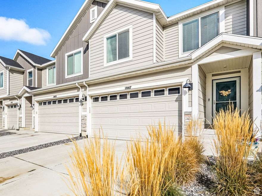 Welcome to this beautiful and spacious 4 bedroom townhome in Eagle Mountain! This well-designed home offers modern living with an open-concept main floor, a bright kitchen featuring stylish finishes, and plenty of room for both relaxing and entertaining. This community offers a club house, swimming pool, and pickleball courts. Please set up an appointment for a showing today!