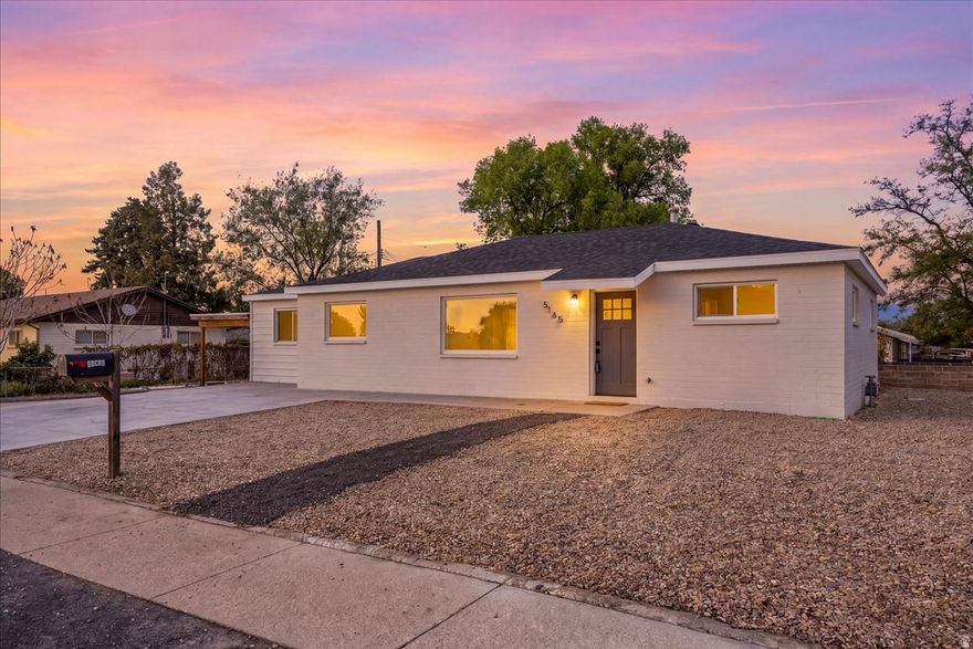 Single-level living with clean modern updates and standout curb appeal. Fresh interior and exterior paint give the home a bright, refreshed feel, complemented by minimalist landscaping and a crisp contemporary look. Inside, you'll find upgraded cabinets, granite countertops, and a newer furnace for added comfort and efficiency. The covered carport includes an electric vehicle charger, while the xeriscaped yard offers low-maintenance living with garden boxes and mature fruit trees for added character and functionality. Conveniently located in the middle of the valley, this home is close to shopping, schools, restaurants, and public transit. Enjoy nearby amenities including the Olympic Oval featuring ice skating, speed skating, and an indoor running track, plus parks, a swimming pool, recreation center, and library all just minutes away. Check out the virtual tour.