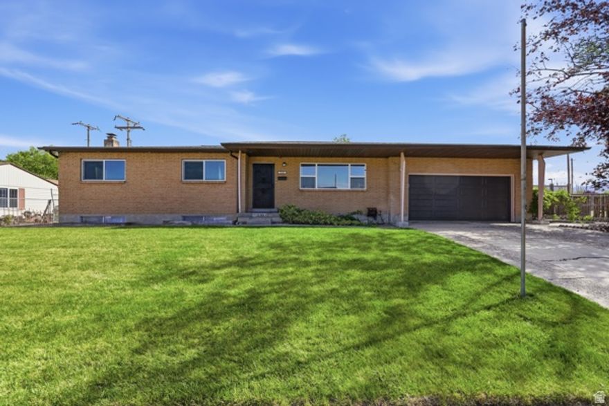 This charming all brick rambler is ready for a new family after 30 plus years enjoyed by the sellers. When you come to see it you will  see the love and pride in its ownership. They have done many updates including the roof. The backyard is great for entertaining or just relaxing. The kids will love the playhouse. The property has tons of RV parking. Also wired for a generator to hookup.