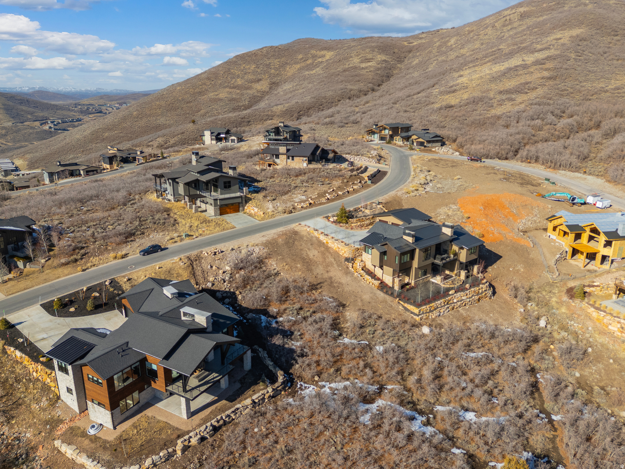 SOARING HAWK AT HIDEOUT - Land