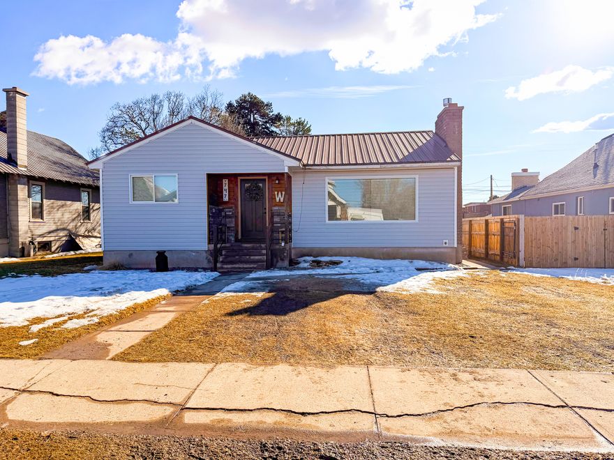 This four bedroom home will blow you away for the price the moment you walk in the front door! Over the past few years, the owners replaced the windows throughout, added a new furnace, installed new siding and interior doors, and updated the electrical panel. Inside, the open layout keeps the main living areas connected while still giving everyone room to find their own space. The fireplace adds warmth on colder nights, and the downstairs family room has will become a hot spot with theater-style lighting. Upstairs, the bathroom includes an automatic light feature and there is an on-demand water heater and water softener to support the home's efficiency. The covered back patio gives you a shaded place to grill or chill. This property also includes a raspberry patch out back and is mature and productive. Located next to the elementary and middle schools, with the temple, library, hospital, grocery store, restaurants, and movie theater...all within walking distance. Wide streets and alley access round out this listing! What do you think? Ready to schedule a showing?