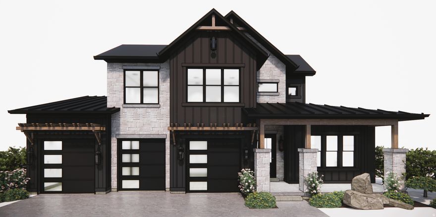 This beautifully designed Magnolia floor plan offers the perfect blend of space, functionality, and modern living-ideal for growing families or those who love to entertain.  The main level features an open-concept layout with a spacious living room, dining area, and a well-appointed kitchen that flows seamlessly together. The private owner's suite is conveniently located on the main floor, complete with a walk-in closet and easy access for everyday comfort. A covered porch and deck extend your living space outdoors, perfect for relaxing or hosting gatherings. The oversized 4-car garage provides ample room for vehicles, storage, and hobbies.  Upstairs, you'll find two additional bedrooms, a full bathroom, and a versatile loft area that overlooks the main living space below-perfect for a playroom, office, or secondary lounge.  The fully finished basement adds even more living space with two additional bedrooms, a full bathroom, a large family room, and dedicated storage areas, including cold storage and mechanical space.  With approximately 5 bedrooms, multiple living areas, and thoughtful design throughout, this home delivers comfort, flexibility, and room to grow.