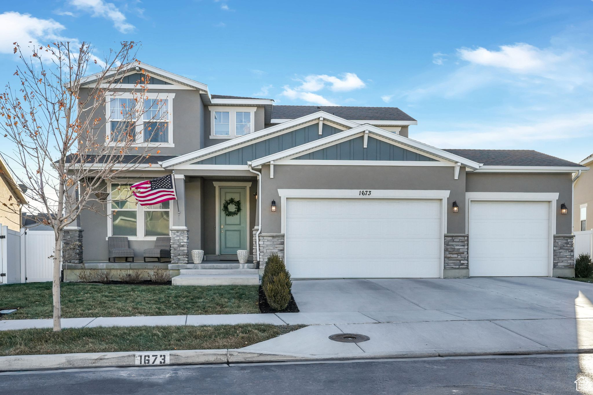 This stunning home offers luxury, privacy, and thoughtful design. With no backyard neighbors and lush, professionally maintained landscaping. Enjoy the concrete patio, in-ground trampoline, and smart Beehive sprinkler system with drip lines & extra spigots for effortless outdoor living.  Inside, 9' main floor ceilings and oversized windows create a bright, open ambiance & takes in the mountain views from almost every window in the home! The kitchen features a brand-new Bosch dishwasher, new microwave, gold hardware, granite counters and a large walk-in pantry. The upper level boasts three spacious bedrooms, including a luxurious primary suite with a separate tub, shower, walk in closet and linen closet.  The basement offers potential for 23 additional bedrooms and includes huge cold storage. Smart features like high-efficiency HVAC systems and new water heater ensure convenience and comfort.  Move-in ready with carpet cleaning & stretching included after closing; the seller is also including the refrigerator, washer and dryer.  This home is the perfect blend of elegance and functionality & in an ideal location close to the new Valley Grove shopping center and other Pleasant Grove restaurants, shopping and entertainment.  Quick commute to I-15, schedule your private showing today!