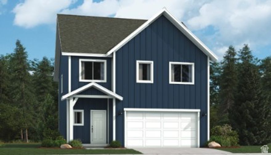 Parkway Fields -4128 - Wasatch. Offering up to $20,000 towards loan costs when financing with our preferred lender! This home has an estimated completion of March and offers 4 bedrooms, 2.5 bathrooms, a family room, an unfinished basement and a 2 car garage.  Upstairs is the laundry room, owner's suite, and owners suite bathroom, three bedrooms, and one full bathroom. Square footage figures are provided..