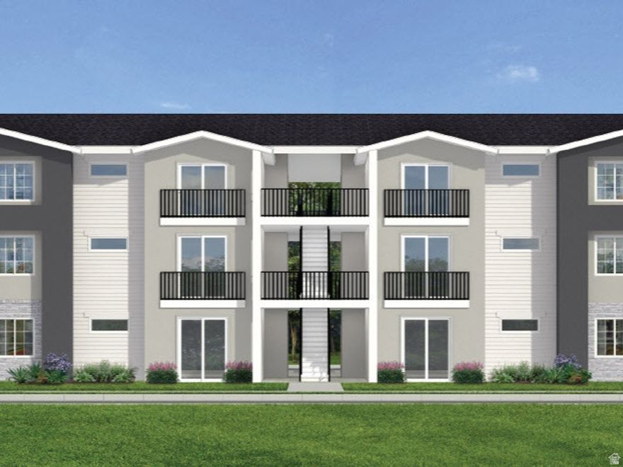 AMAZING $10,000 INCENTIVE towards closing costs, rate buydown, or price reduction regardless of lender! Plus, this home qualifies for Utah's First-Time Homebuyer Program-giving you up to AN ADDITIONAL $20,000 for down payment, closing costs, or interest rate buydown! Must-see Harmony Community in Eagle Mountain! This beautiful condominium built by Flagship Homes features a 9' ceiling, 3 bedrooms, 2 bathrooms, quartz slab countertops, painted cabinets, laminate flooring, 1 car garage with additional parking, and full landscaping. The primary bedroom has a walk-in closet. This condominium will be ready around Christmas. Call for more information or stop by our model home at 1546 E. Starling Lane, Eagle Mountain for a tour. Model home hours: Monday-Saturday 11 AM - 6 PM. Buyers to verify all information. Square footage is from house plans.