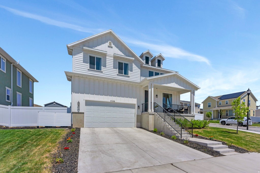 Photo of 7102 W KELSEY PEAK LN #181, West Jordan, UT 84081 (MLS # 2163355)
