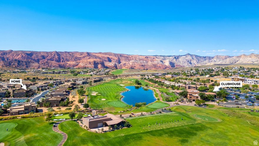 Vacation Rental Approved | Prime Location Near The Ledges Golf Course Discover this rare 4-bedroom townhouse in The Escapes at The Ledges just one home away from the fairway of one of St. George's premier golf courses. Vacation rental approved and fully furnished this property offers the perfect blend of luxury, lifestyle, and investment potential. Enjoy cooler temperatures and breathtaking views while playing at The Ledges Golf Club, then dine at the popular Fish Rock Grille located just moments away. Owners and guests have access to resort-style amenities, including sparkling pools, hot tubs, pickleball and tennis courts, and beautifully maintained grounds. Whether you're seeking a personal getaway, a high-performing rental, or both this townhouse delivers comfort, comfort. convenience, and endless recreation at your doorstep. This townhome had 76 homeowner stays last year which means the rental income on this home could double.  Live. Play. Invest. All in one incredible location.   Information, deemed reliable, however buyer to verify all info including utilities, rental restrictions, and HOA information.