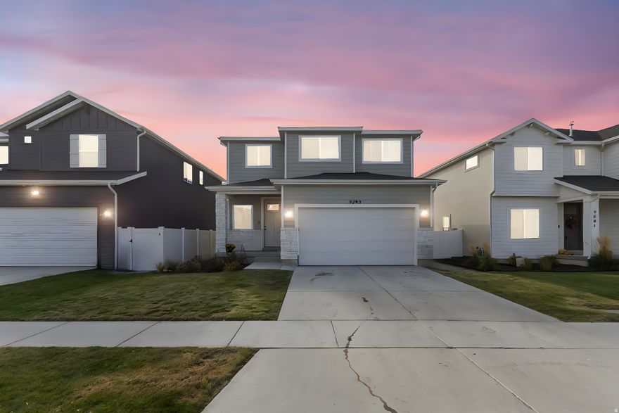 Stop scrolling and check out this beautiful, brand-new home that is fully ready for its next owners. This is an incredible opportunity at a price you simply can't beat for this location and this newer neighborhood.  This spacious property offers over 3,100 square feet, featuring four bedrooms, two and a half bathrooms, and an unfinished basement with endless potential to create additional living space tailored to your needs.  The backyard provides ample room to design the perfect outdoor retreat for entertainment, gatherings, or peaceful relaxation.  Don't hesitate, come see this home in person and take advantage of this fantastic opportunity. Schedule your showing today.