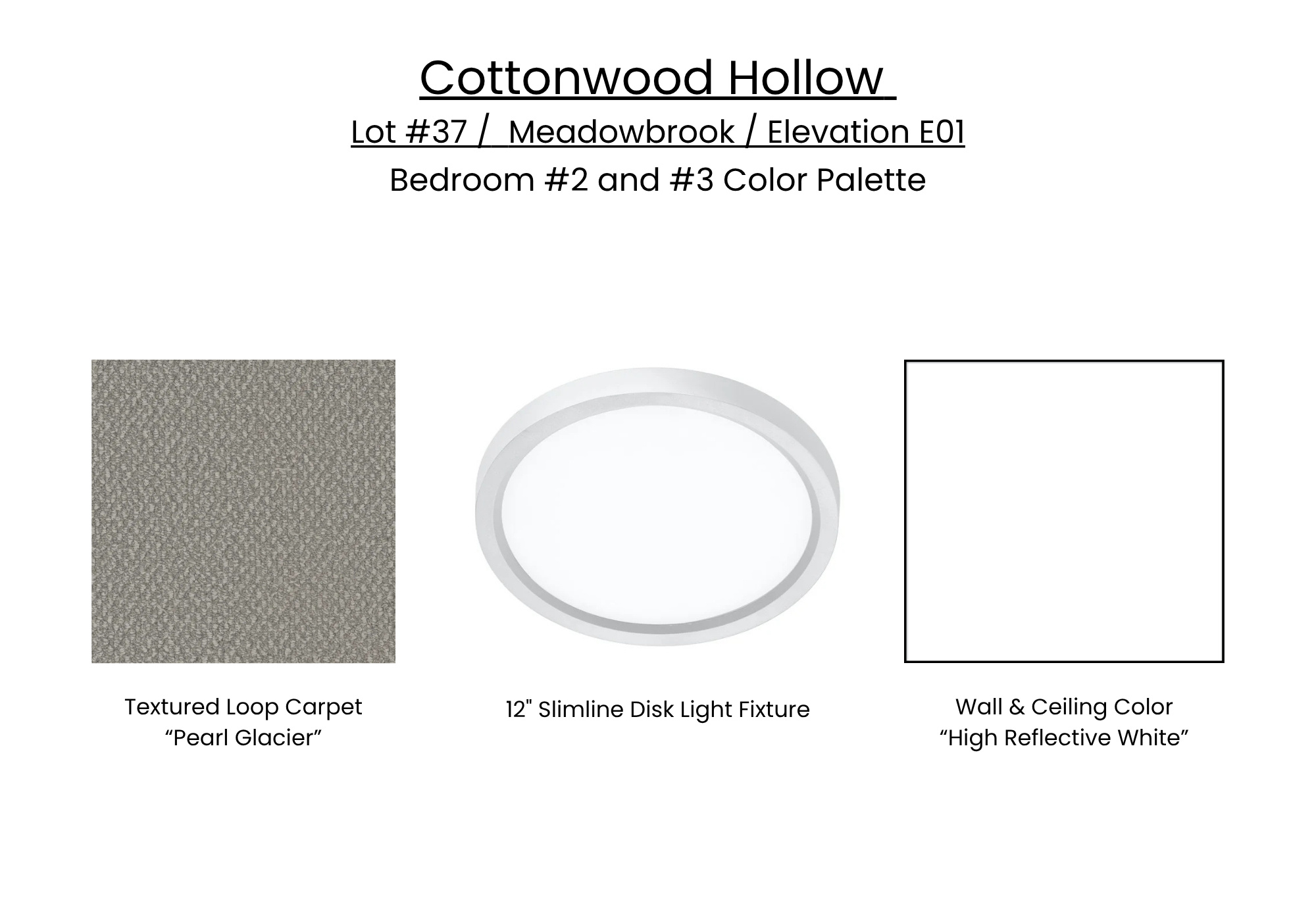 COTTONWOOD HOLLOW - Residential