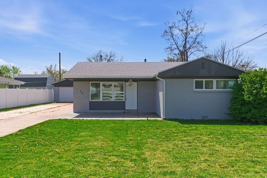 Discover this move-in ready home in East Layton, perfectly blending comfort, style, and convenience. This charming property features 3 spacious bedrooms and 1 bathroom, along with an extra-deep 2 car garage for ample parking and storage. Inside, you'll find stainless steel appliances, new carpet and fresh paint, and updated light fixtures throughout, creating a modern and inviting atmosphere. The home is equipped with newer vinyl windows for improved energy efficiency, plus a furnace only 3 years old and a water heater just 2 years old, offering peace of mind and long-term value.