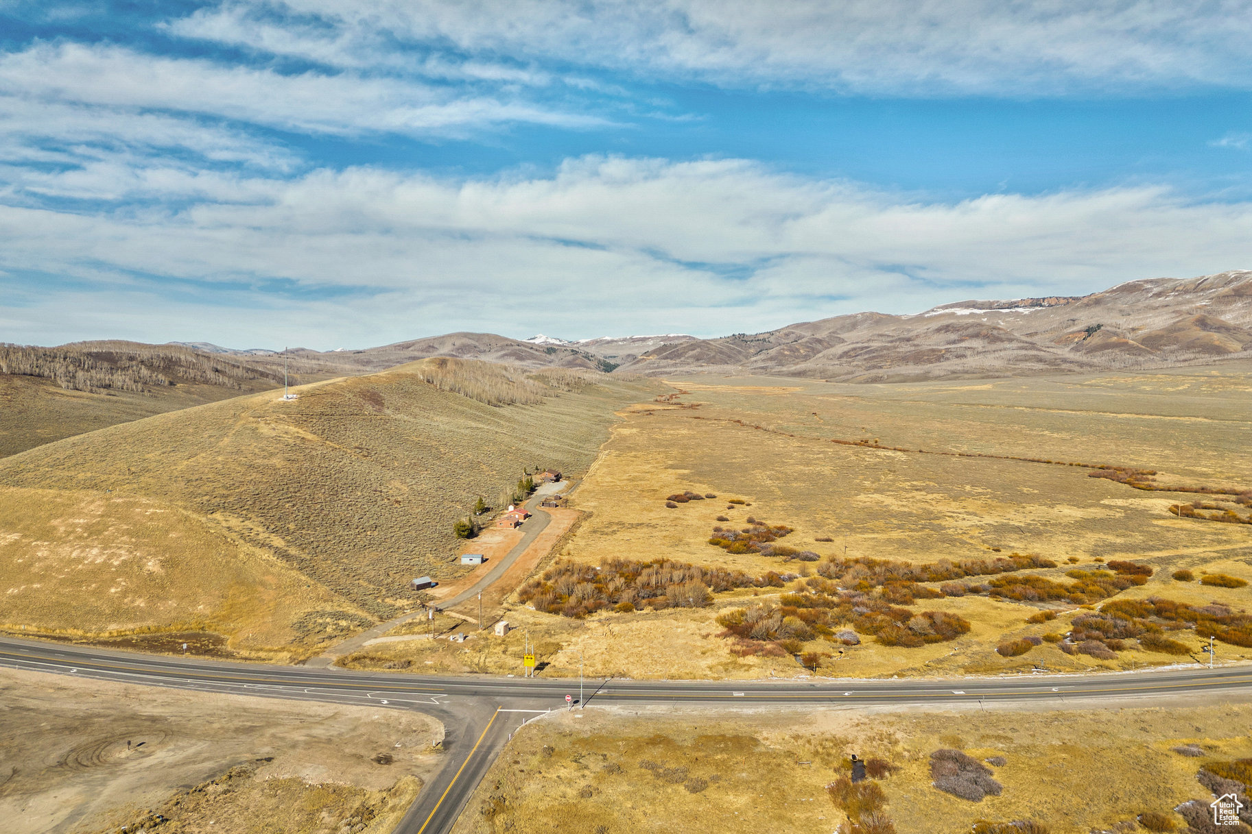 Ideally situated on the northern shores of Strawberry Reservoir along US Highway 40 at the intersection of UT 131 Strawberry Rd, this 80 acre parcel is an ideal base camp for fishing, hunting, snowmobiling, horse back riding and numerous other backcountry activities. The parcel is a combination of flat meadow fields, a meandering creek, a sage brush hillside with some beautiful aspen groves, and a ridge top with stunning views of Strawberry Reservoir. Surrounding the property is Uinta National Forest and the Coop Creek drainage basin. The property is one of the last remaining parcels of the Strawberry Water Users Association and there are several structures on site, housing barracks, a main lodge, storage sheds, animal pens and corrals.