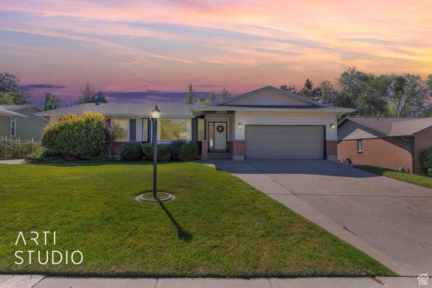Welcome to this beautifully maintained residence in the much sought-after area of Sandy. This stylish home features 3 bedrooms, 3 bathrooms, a living room with plush carpet and elegant decor, and a family room equipped with a cozy fireplace to enjoy relaxing evenings.  The spacious, updated kitchen with stylish cabinetry, modern backsplash and stainless-steel appliances, is the heart of the home and ideal for preparing gourmet meals. The dining area adjacent to the kitchen provides an inviting space for family dinners. Step outside to enjoy the peaceful and meticulously landscaped backyard with a large deck and covered pergola great for entertaining friends or just enjoying a quiet evening with loved ones. The property includes ample storage with a dedicated laundry area and extra bonus rooms for crafts or home office setup. Located conveniently near shops, dining and major highways. A perfect location for avid skiers with an easy seven minutes to Small Cottonwood Canyon. Don't miss out on making this house your new home  schedule a viewing today!