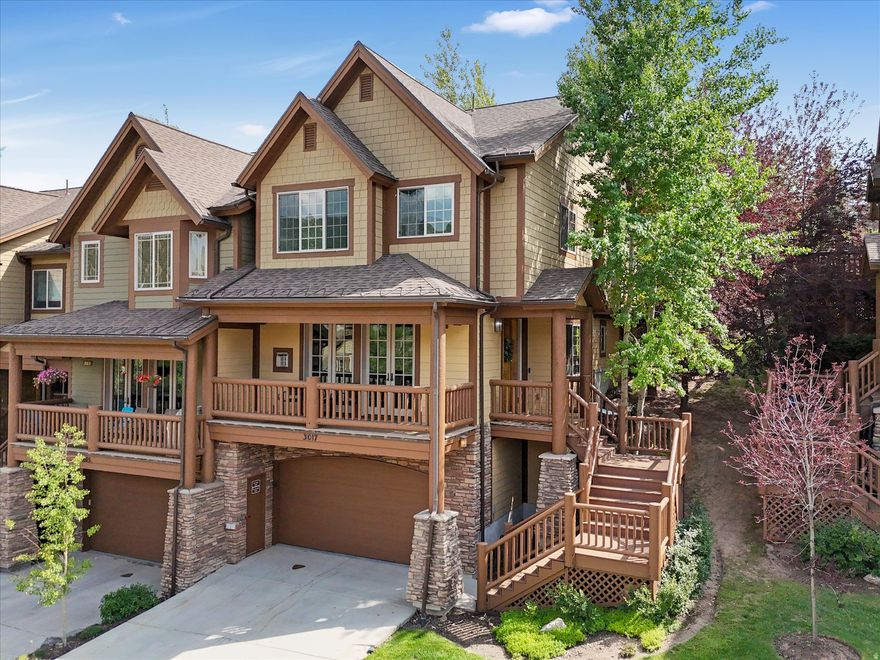Step into this exquisite, fully renovated 3-bedroom, 3.5-bathroom townhouse in the sought-after Canyon Links community of Jeremy Ranch. This home has undergone a stunning 2025 remodel with top-of-the-line features and finishes throughout, offering both modern luxury and unparalleled comfort.  The chef's kitchen is a true highlight, equipped with a Wolf induction range, Wolf hood, and Sub-Zero fridge and freezer, perfect for cooking enthusiasts. The herringbone tile on the main floor, including the kitchen and living room, boasts heated floors, ensuring warmth and comfort during every season. The brand-new powder room is a showstopper with its stone-built-in sink and beautiful tile backsplash, adding a touch of elegance and style. Both the powder room and master bath are equipped with brand-new Kohler fully automated toilets with built-in bidets, offering an added layer of luxury and convenience.  Enjoy the ease of modern living with Alexa/Voice assistant-controlled light switches throughout the home, creating a fully automated environment for convenience and efficiency. The master bath was thoughtfully redesigned with heated floors, a private toilet space, and an ultra-wide shower with a bench, offering a spa-like retreat right in your own home.  For added convenience, this home is hot tub ready, with 220 wiring and a cement pad already installed for your future relaxation. A brand-new HVAC system and hot water heater complete the remodel, ensuring year-round comfort and efficiency.  Additional features of this spacious townhouse include an oversized primary suite with mountain views, all three bedrooms have en-suite bathrooms, a versatile loft space, and an oversized garage. The home also offers access to community amenities such as tennis courts, pickleball courts and a picnic area.  Ideally located just 15 minutes to Canyons/Park City Mountain Resort, 20 minutes to Park City Main Street, and 20 minutes to downtown Salt Lake City and the airport.