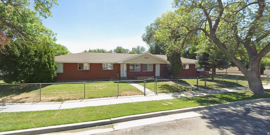 -NO SELLER FINANCING- Rose Park (Salt Lake) side by side4 plex. All brick. Large 0.38 acre corner lot on tree lines tree with amazing view of the capitol building. 2 of the units were recently fully renovated with new flooring and paint. Vinyl double pane windows everywhere. Nice all brick exterior. Separate yards. Many long-term tenants. Tons of updates and upgrades. West end unit 1215 has its own fenced yard and its own off street parking lot. No showing without accepted offer. All units occupied. Do not bother tenants. Owner/Broker. Rents are in agent remarks along with lease end dates. Not offering seller financing. Please do not ask. Gross rents monthly $5510