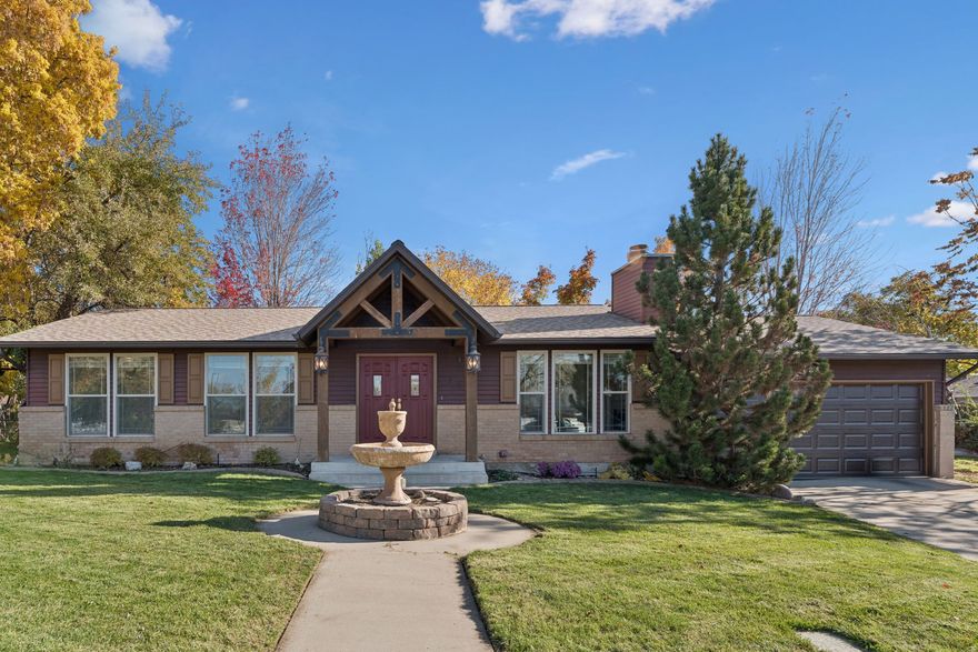 Welcome to this well-maintained rambler nestled in a peaceful Kaysville neighborhood. Step inside the stunning entry foyer that opens to a spacious formal living room, perfect for entertaining or relaxing in style. Just off the entry, a versatile private room with elegant French doors offers endless possibilities - use it as a formal dining area, music room, or a home office. The main level has travertine tile flooring and new carpet. The kitchen features stainless steel appliances, an island with a butcher block countertop, and tons of storage. Step outside to a large, covered patio and a private, fully fenced yard - perfect for outdoor dining, play, and relaxation. Downstairs, you'll discover a huge family room ideal for a pool table or game nights, plus a cozy den that could be transformed into a fantastic theater room. With its thoughtful layout and inviting outdoor spaces, this home is waiting you to make it your own. Don't miss your chance to make it yours!