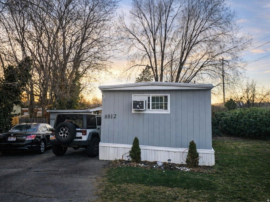 Recently updated mobile home in a great Sandy location. Enjoy a functional layout, comfortable living spaces, and nice natural ligh. Conveniently located near shopping, dining, parks, and major commuter routes with easy access across the Salt Lake Valley. A solid opportunity for affordable living in an established community. Come take a look!