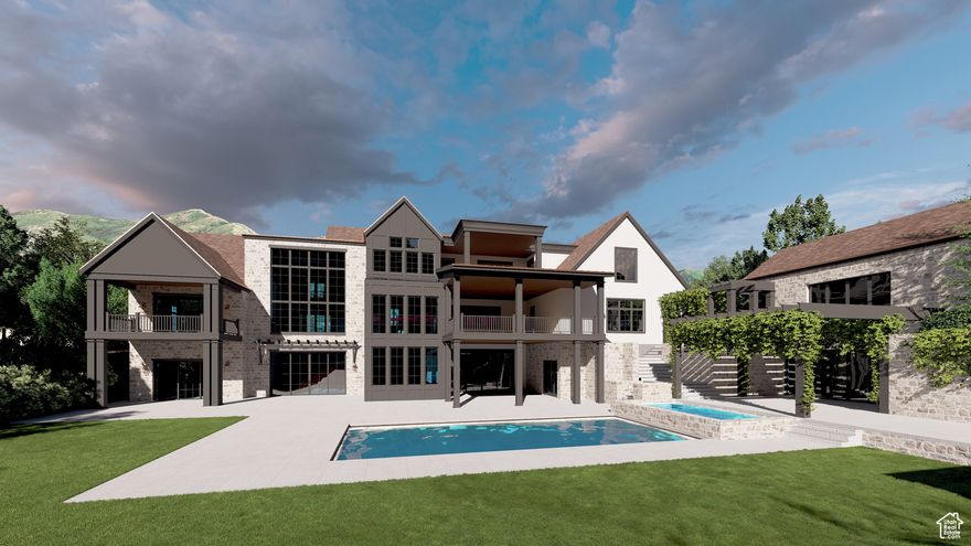 Nestled in a prestigious and sought-after community in Utah, this extraordinary estate in Alpine represents the pinnacle of luxury living. Known for its stunning mountain views, top-tier schools, and peaceful surroundings, Alpine offers a rare blend of exclusivity and natural beauty. Set on a fully usable and beautiful 1-acre lot, this home has been thoughtfully designed with every lifestyle in mind. Crafted with high-end finishes and workmanship, this home blends timeless architecture with modern functionality. Impressive windows designed to maximize natural light, creating a warm and inviting atmosphere throughout its expansive living spaces. The home is incredibly versatile and designed to accommodate every need, whether you're entertaining a crowd or enjoying a quiet evening. The following features ARE INCLUDED: an outdoor pickleball court, POOL, indoor sports court finishes (perfect for year-round friendly pickleball or basketball games), spa/sauna, cold plunge, gym room, golf simulator, full landscaping.  Whether you're hosting friends, enjoying time with family, or seeking a peaceful retreat, this home has the potential for all of it! Expected to be completed by end of June 2026.