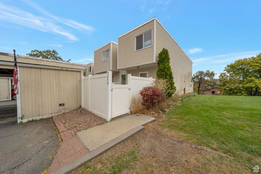 Just Listed! Remodeled End-Unit Condo in the Heart of Murray.  Don't miss this beautifully updated townhome-style end unit perfectly located near I-15, Horizon Elementary, shopping, dining, and skiing. Enjoy a rare oversized grassy side side yard, mature trees, and a quiet, secluded feel.  Inside, you'll love the brand new remodel completed this month - including fresh paint, new flooring, countertops, bathroom vanities, lighting, and carpet. The open-concept main floor flows effortlessly, with a spacious master suite and large bedrooms upstairs, plus built-in storage closet. A new HVAC system ensures year-round comfort.  Walk to school or enjoy the scenic Jordan River Parkway just steps away. The HOA features fantastic amenities including a pool, park, and tennis courts - all with low-maintenance living for home owner or investors.  A rare find in Murray - schedule your showing today!