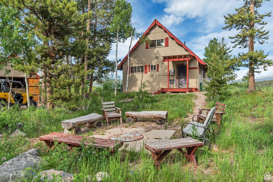 Serene and breathtaking 3.52 acre property surrounded by the nature Utah does best. Mature trees and tranquil surroundings with the nearest neighbors out of sight. Three-bedroom cabin with all the amenities you need for time out of the hustle and bustle of city life. Come see today. Year-round water system, underground electrical service, fishing ponds, shooting range, great access for hunting, ATV trails and snowmobiling.