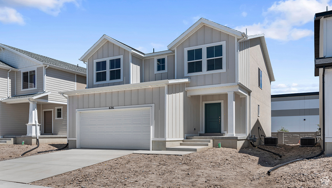 Run don't walk to see this amazing home! Our stunning ASPEN floorplan located on the West Bench of Salt Lake County tucked against the Oquirrh mountains! Close highway access you can get just about anywhere in Salt Lake County in 20 minutes or less. This Farmhouse Aspen plan has a loft upstairs perfect for a second family room or future 4th bedroom. Room in the unfinished basement for a future bedroom, family room, bathroom and storage. Quartz countertops, laminate flooring and stainless appliances are all included. Ask me about our generous home warranties, active radon mitigation system and Smart Home package which are all included in this home. Up to $6000 towards closing costs and special 30 YEAR FIXED interest rate through using preferred lender. Actual home may differ in color/material/options. Pictures are of finished homes of the same floor plan and may contain options/upgrades/ decorations/ furnishings not available at the advertised price. No representation or warranties are made regarding school districts and assignments; conduct your own investigation regarding current/future school boundaries. Buyer to verify all information. Sales office hours are Monday, Tuesday, Thursday, Friday and Saturday from 11:00am-6:00pm.