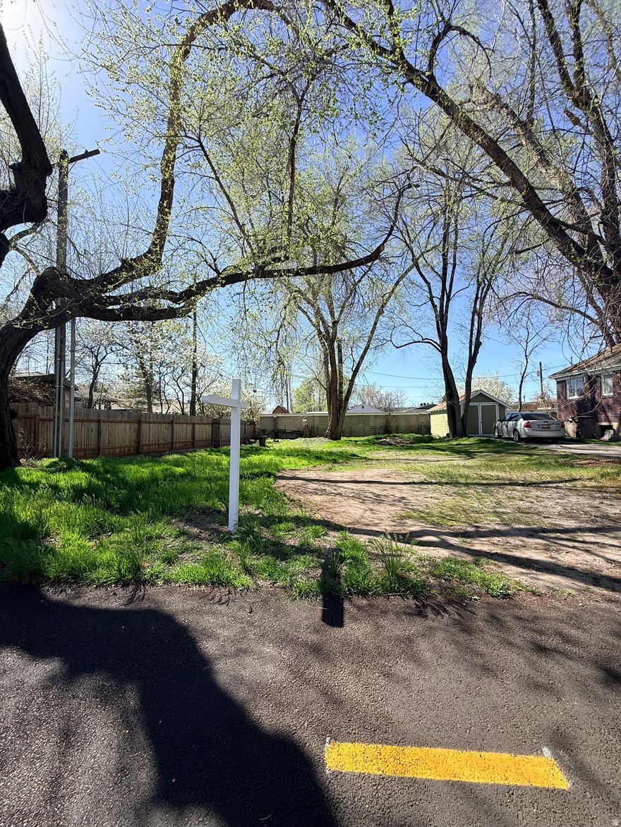 Rare opportunity in Salt Lake City! This 4,167 sq ft lot qualifies under new zoning regulations allowing minimum lot sizes of just 1,500 sq ft per home. Build up to two detached tiny homes-perfect for investors, rental income, or multi-generational living.  Incredible potential for Airbnb or long-term rentals. Live in one and rent the other, or maximize returns with two income-producing units. Buyer to verify all building and zoning requirements with the city.