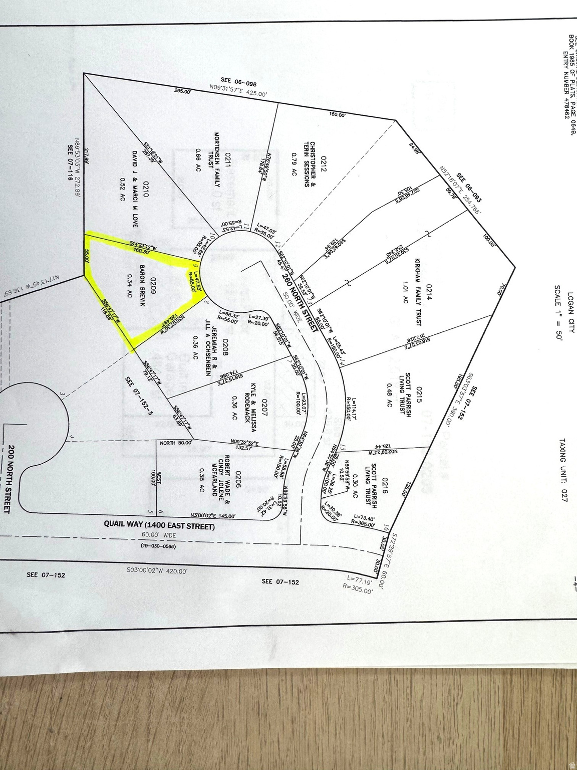 QUAILBLUFF II SUBDIVISION - Residential