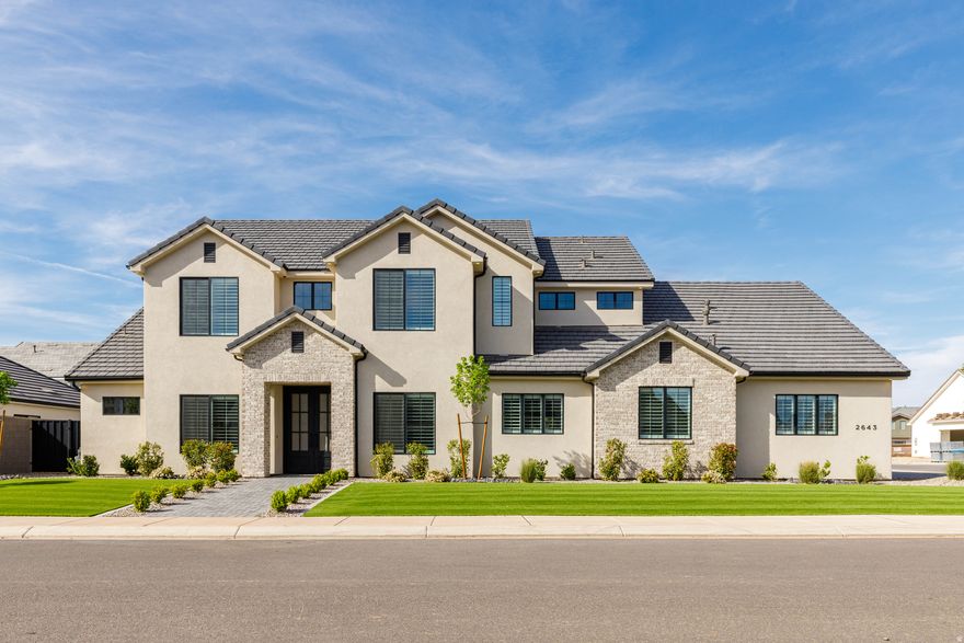 Stunning custom home located in the highly sought-after Moorland Park neighborhood. Top tier location near trails, grocery stores & close to town all while being tucked away in a quiet & private neighborhood. Expansive kitchen & great room are perfect for entertaining, featuring high-end finishes such as custom soft-close cabinetry, quartz countertops, GE Cafe appliance package, oversized built-in fridge/freezer, beautiful hardwood floors & spacious pantry with a butler's countertop. Oversized windows flood the home with natural light, creating a warm and inviting atmosphere. Excellent floor plan with a second bedroom & office on the main, upstairs there is a second living room & laundry room. Full landscaped with artificial turn, paver walkways, patio & driveway. Schedule a showing to see the home for yourself today!