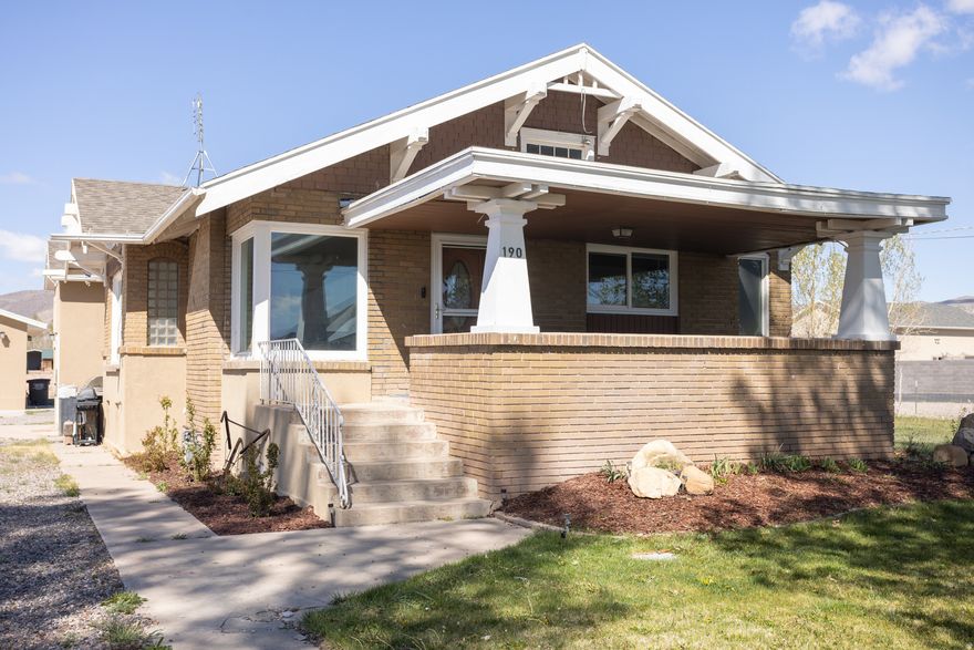 Charming home is the heart of Central Valley. Mature trees and new fruit trees. Auto sprinklers, established garden area. Chicken coop, lambing shed. 2 bdrms up and 2 in the basement. Main floor laundry, large kitchen with ample storage. extra large detached, insulated 2 car garage with a side door for toys. Animal rights.