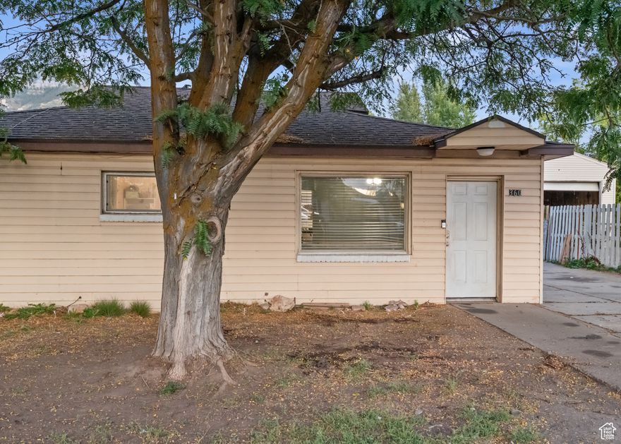 Updated 3-bed, 2-bath home, ideal for families or investors. Stunning Wasatch Mountain views, modern kitchen with granite counters, spacious master with en-suite, versatile bedrooms, fenced yard, covered patio, and detached garage. Move-in ready, near Ogden's vibrant scene.