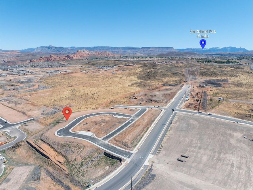 15 subdivided and pad-ready rim lots with views in every direction. This is a great opportunity for the right builder to showcase their skills on these premium-view lots in the heart of Hurricane Valley.