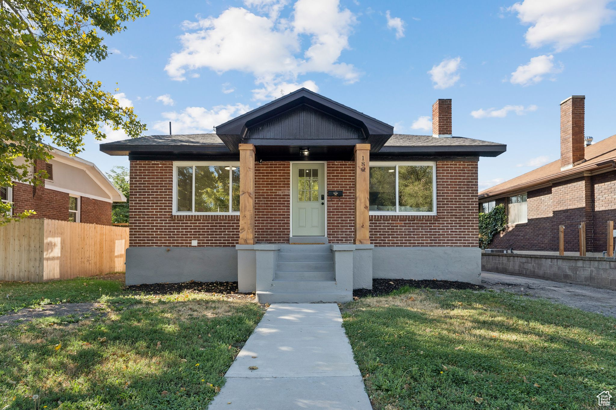 This beautifully updated home features a spacious layout, a well-designed kitchen with modern black appliances, and a cozy dining area overlooking the backyard. The large, fully fenced backyard provides a perfect space for outdoor activities or relaxing by the built-in brick fire pit, ideal for entertaining. Inside, you'll find updated flooring and fresh finishes, including a light-filled living room and generous bedrooms. The home offers a convenient location with easy access to nearby amenities and is ready for you to move in and make it your own. The Air Conditioner is only a few years old. Most plumbing and electrical systems have been updated in Q2 of 2025. Don't miss this charming property! This home is currently being used as an Airbnb. Square footage figures are provided as a courtesy estimate only and were obtained from county records. Buyer is advised to obtain an independent measurement.