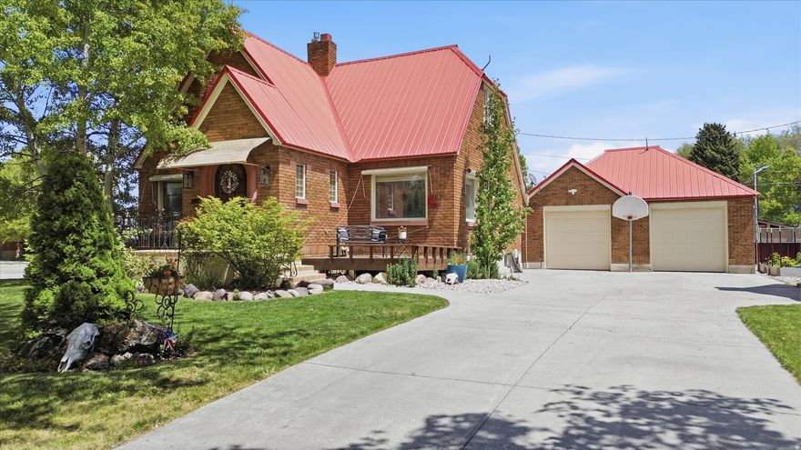 This charming brick home offers that classic, welcoming curb appeal and thoughtful updates that make everyday living feel effortless and enjoyable. Step inside and you'll immediately feel at home in the spacious formal living room, where a cozy fireplace sets the scene for relaxed evenings, meaningful conversations, or holiday traditions. Just beyond it, the formal dining room is perfect for festive family dinners and special gatherings. The heart of the home is the beautifully updated kitchen - bright, modern, and incredibly functional with plenty of workspace and storage, whether you're whipping up a quick weekday breakfast or hosting a big weekend cookout. The main floor also features a spacious bedroom. Upstairs you'll find three generously sized bedrooms plus a cleverly tucked-away bonus room - one of the home's best surprises. That flexible bonus space is perfect as a home office, playroom, kids' hangout, or private reading retreat. Downstairs, the finished basement family room is a true bonus - the perfect spot for movie nights, game days, or unwinding after a long day. There's also an additional storage room to keep everything organized. Central air conditioning ensures comfort all summer long. Outside, the fully fenced backyard is a safe, private oasis for kids and pets to play freely. You'll also appreciate the convenience of a two-car garage and a practical storage shed for tools, bikes, lawn equipment, and seasonal items. This home masterfully combines timeless brick character with smart, practical updates to create a warm, flexible, and move-in-ready space your family will love coming home to. It's not just a house - it feels like the next chapter you've been waiting for. Ready to see it in person? Schedule a showing today - I have a feeling this one is going to check every box on your list.