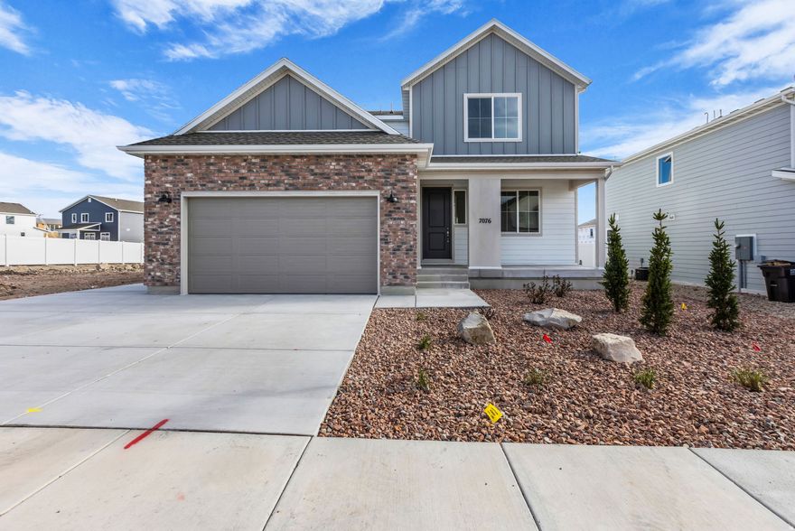 New construction home in one of Park City's most affordable and fastest growing communities, Silver Creek Village. This thoughtfully designed home features an open-concept main level with a private office just off the entry, perfect for remote work or a quiet retreat. A functional mudroom and laundry room, ideal for all your mountain gear, are conveniently located off the garage. The kitchen showcases upgraded LG stainless steel appliances, a gas range with vented hood, double ovens, quartz countertops, and classic shaker-style cabinetry-perfect for both everyday living and entertaining. Upstairs, you'll find four bedrooms, including a spacious primary suite with a walk-in closet, dual vanities, and a private water closet. One of the home's standout features is the two-bedroom apartment ADU* with a dedicated exterior entrance, offering excellent flexibility for rental income.   Additional highlights include a fully fenced yard, high-efficiency HVAC system, and tankless water heater. Residents of Silver Creek Village enjoy walkable access to a community garden, summer splash pad, playground, park, and direct connection to Park City's extensive trail system. Schedule your private showing today and experience the lifestyle, flexibility, and value this Silver Creek Village home has to offer. *The ADU is to be used as a rental under the guidelines of Summit County's Workforce housing plan. Seller offering 2% towards Buyers Closing Costs. *Subject to Lender approval