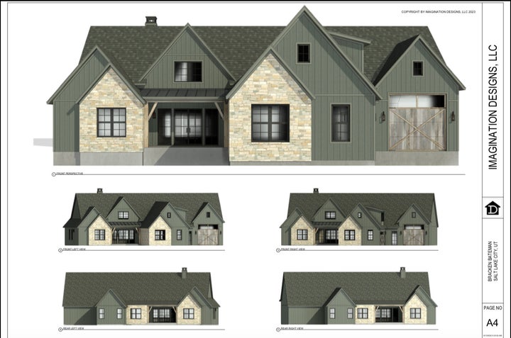 Architectural Renderings. Presenting various exterior perspectives of the property (Rendering)