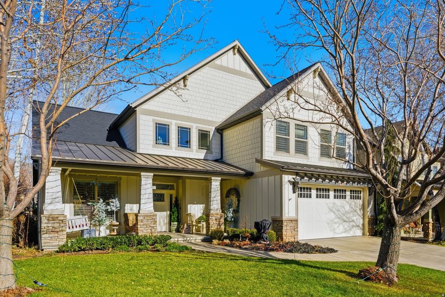 Welcome to an exceptionally updated cottage in the highly sought-after Dutch Fields neighborhood of Midway. Offering 4 spacious bedrooms and 3.5 baths, this beautifully upgraded home blends timeless charm with modern luxury in one of Utah's most picturesque mountain communities.  Set on a quiet, tree-lined street, the home is just minutes from world-class golf, skiing at the new Deer Valley East Village, blue-ribbon fly fishing on the Provo River, mountain biking in Wasatch State Park, two nearby reservoirs, and the shops and dining of downtown Midway-delivering the perfect balance of serenity and adventure.  Inside, a thoughtfully reimagined interior showcases refined finishes and updated materials throughout. The open-concept main level is centered around a gourmet kitchen with custom cabinetry and quartz countertops, ideal for both entertaining and everyday living. A main-floor primary suite provides comfort and convenience, while three additional bedrooms offer flexible space for family, guests, or a home office.  Outdoor living is equally inviting, featuring a private, peaceful covered patio that borders common area and walking trails, all complemented by beautifully maintained HOA landscaping. Residents of Dutch Fields enjoy exclusive access to outstanding amenities, including pools, tennis and pickleball courts, parks, walking trails, and a clubhouse.