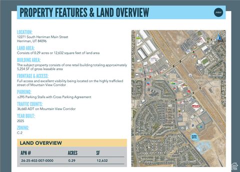 Tiny photo for 12271 S HERRIMAN MAIN ST, Herriman, UT 84096 (MLS # 2116238)