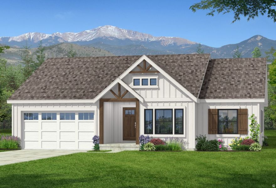 UpDwell Homes Bristol Plan (To be built).  Super energy efficient!  Huge double deep 3rd car garage.  Amazing mountain views on this west facing lot.  Main level living  w/spacious kitchen, 39" upper cabinets w/ Granite counters, Gas range, large island & huge pantry, mud room bench & hooks, LVT flooring in Kit dining, great room & baths. Full basement apartment w/ sep. entrance & laundry.  Other possible plans/options to choose from. Come, build your Dream!  Can include an 8' privacy back fence.  Deep lot, possible to build a detached garage in back.