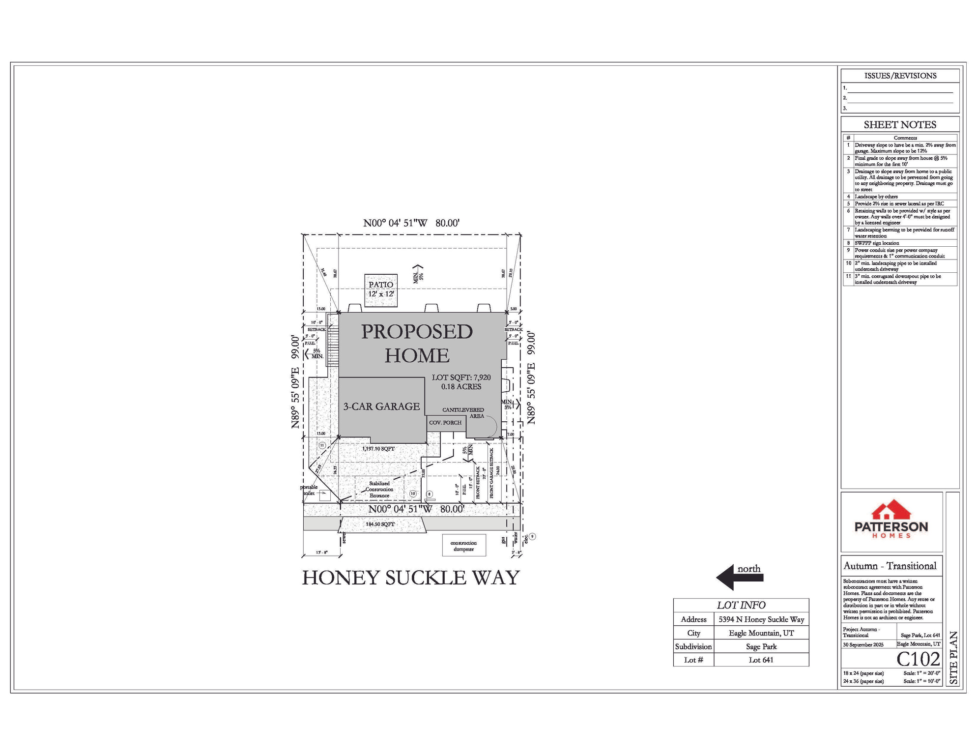 SAGE PARK - Residential