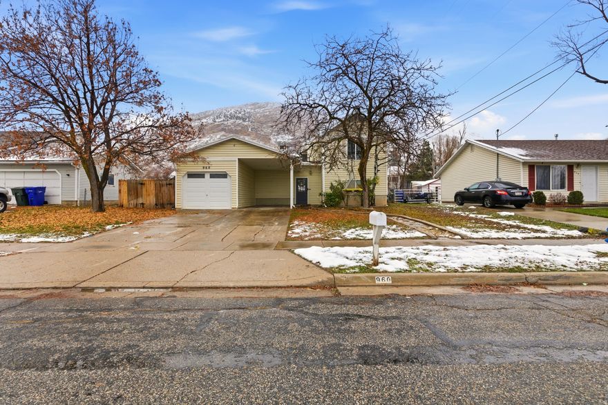 Welcome home to this charming 3-bed, 2-bath property in North Ogden featuring all-new windows, fresh interior paint, freshly cleaned carpet, and the cutest wood-burning fireplace. Cozy living spaces and incredible mountain views make this home a must-see.
