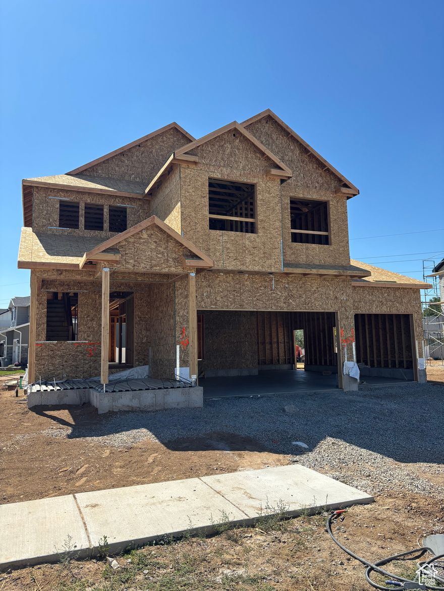 One of the last lots left in this coveted Mapleton neighborhood! Beautiful 2-story home in a quiet yet convenient location. Minutes to Spanish Fork and Springville for shopping, eating, and entertainment. Perfectly selected interiors will make this home pop as soon as you walk in. Plenty of space to entertain and an unfinished basement to make your own in the future. $25k Seller credit to be used however the buyer would like. Home will be completed before Christmas!