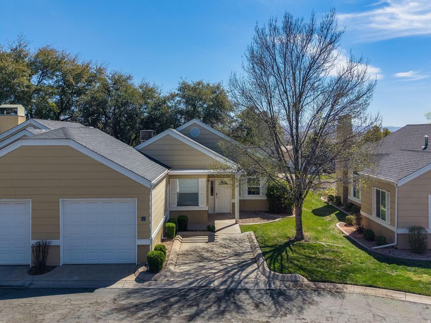 Welcome to this clean and well-maintained, single-level home in a great St. George location, close to shopping, dining, parks, and everyday amenities. This 2 bedroom, 2 bathroom home offers a functional layout with an open living area, spacious kitchen, and plenty of natural light throughout. Recent updates include fresh interior paint, new baseboards, and updated finishes that give the home a bright, move-in ready feel. The kitchen features brand new appliances including a new microwave, dishwasher, and refrigerator, and all appliances are included with the sale, making this an easy transition for the new owner. The home offers comfortable living with a great floor plan that provides privacy between bedrooms, along with a welcoming main living space perfect for relaxing or entertaining. Located in a quiet, established community with mature landscaping and convenient access to everything St. George has to offer. This is a great opportunity for a primary residence, second home, or investment property. Move-in ready!