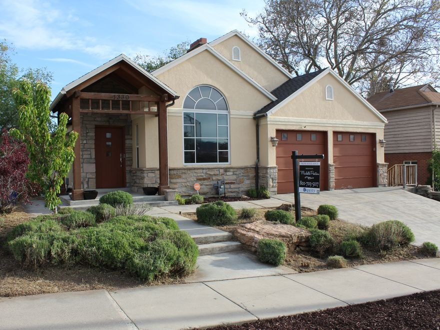 Discover a rare retreat in the foothills of Salt Lake City, where panoramic mountain views blend seamlessly with sparkling city lights.  This 4,700+ sq ft sanctuary sits on an expansive lot offering both privacy and charm-all within minutes of the University of Utah, downtown Salt Lake, and nearby mountain trails.  The spacious layout includes a mainfloor primary suite with a private shower, dual sinks, and a walkin closet.  The updated kitchen features granite countertops, a large singlebasin sink, builtin barstools, and two pantries for exceptional storage.  An abundance of windows and doors showcase the expansive outdoor space, creating a seamless connection to nature.  Please call to schedule a private viewing today.  Square footage figures are provided as a courtesy estimate only and were obtained from remodel plans .  Buyer is advised to obtain an independent measurement.
