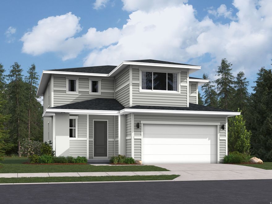 Parkway Fields - 4057- Pinnacle -Offering up to $20,000 towards closing costs when financing with our preferred lender! Estimated completion in March. This home includes 4 bedrooms, 2.5 bathrooms, and 2 car garage. The main floor offers a family room, mudroom, dining area and a kitchen that boasts white cabinets and quartz countertops. Upstairs has four bedrooms, including the luxurious owner's suite with walk-in closet, a convenient laundry room, and master bath suite. Square footage figures are provided as a courtesy estimate only and were obtained from builder. Buyer is advised to obtain an independent measurement. Interior photos are of same style of home but not actual home. Rendering is for illustrative purposes only.