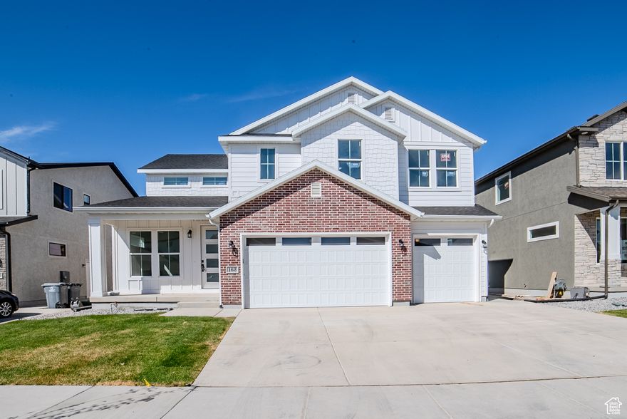 New home just finishing up.  Fireplace, quartz tops, grand bath in master, basement apartment. Square footage figures are provided as a courtesy estimate only and were obtained from Plans .  Buyer is advised to obtain an independent measurement.