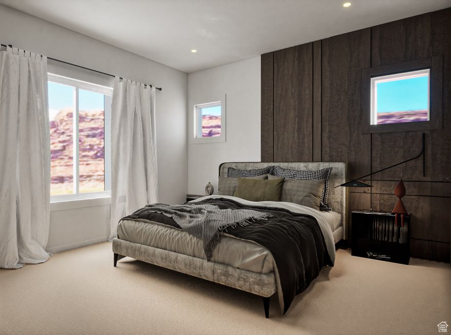 Lost Springs Residences  Where modern design meets desert living. This spacious 2-bedroom condo showcases premium finishes, open-concept living, and a private patio or balcony, all just minutes from Moab's trails, parks, and shops. Residents enjoy access to a clubhouse with top amenities including a Tesla charging station, community grill, exercise room, lounge area, pool table, and TV, making it an ideal choice for a primary home, vacation retreat, or investment in the heart of red rock country. Actual renderings may be subject to change. Feel free to reach out to the listing agent regarding additional discounts that may be available upon fulfilling certainrequirements.