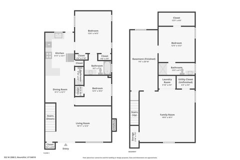 Tiny photo for 552 W 2900 S, Bountiful, UT 84010 (MLS # 2132764)