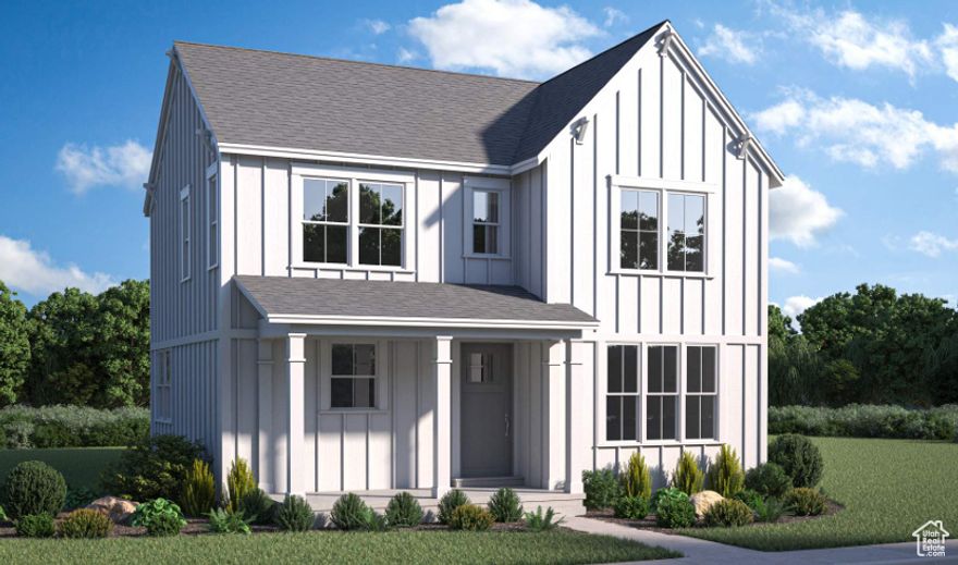 Charming new home in the Daybreak community! It features a spacious kitchen with a window above the sink, and a living room with large double-story ceilings. The owner's suite is very spacious includes a soaker tub, walk-in shower, and double vanity. The home also offers a nice backyard with a 6-foot privacy fence. Pictures are of past home we built. Call to schedule an appointment!