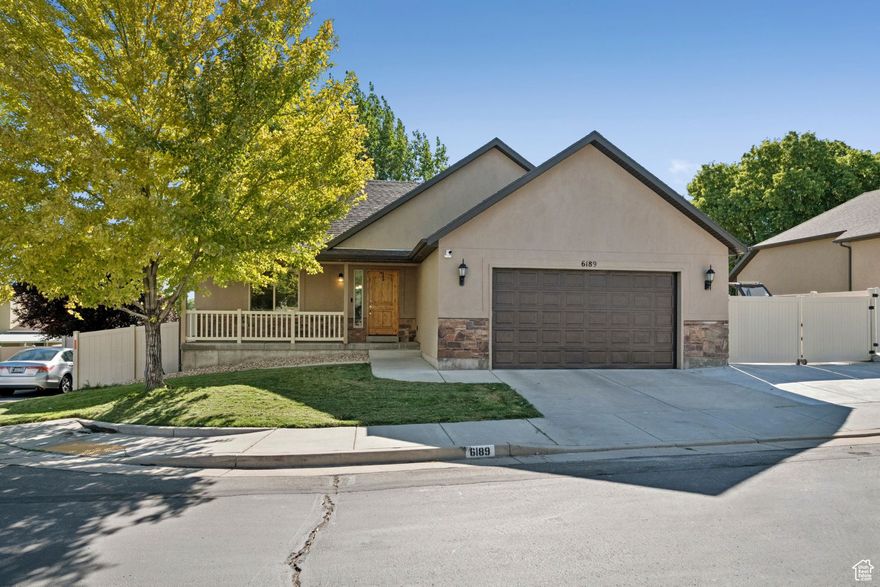 * New Price* Tucked away on a private lane with only six homes, this rambler is the perfect retreat right in the middle of it all. With quick access to I-15, I-215, and Redwood Road, you'll love how convenient it is to get anywhere-yet once you're home, the neighborhood feels peaceful and quiet, like your own little hideaway. Step inside to an open floor plan designed for everyday living and easy entertaining. The spacious kitchen features granite countertops, stainless steel appliances, a brand-new oven, and a nearly new dishwasher. It flows effortlessly into the living and dining areas and out to a fully fenced backyard with fresh landscaping and new rock in the flowerbeds. Here, you can relax, host BBQs, or simply take in the beautiful views of the Wasatch Range. This home also comes with thoughtful updates and big savings: solar panels that will be completely paid off at closing, a portable Yeti 3000X generator tied into the home, a new water heater, and plenty of storage throughout the basement and garage. A rare blend of convenience, quiet, and comfort-this Taylorsville gem is truly move-in ready and waiting for its next family. *Preferred lender incentive: Carlos Diaz at Intercap lending is offering a 1% credit towards closing costs or a one-year buydown where your rate is 1% lower for the first year!*  Square footage figures are provided as a courtesy estimate only and were obtained from previous listing.  Buyer is advised to obtain an independent measurement.