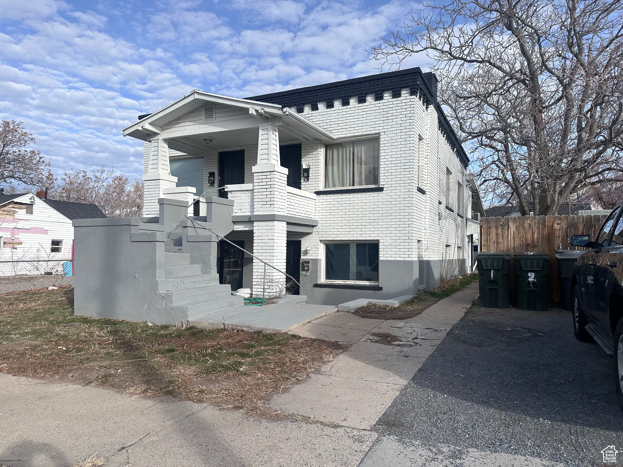 Amazing Investment opportunity in the heart of Tooele.  This 4-plex has had a lot of work done over the past few years.  New roof, Updated exterior and units are in good shape.  1 unit fully remodeled in 2024 with added dishwasher.  Bottom units have laundry hookups, top units don't.  4-5 parking spots for the tenants.  Property is easy to rent and has good rental history.  Amazing location in the center of Tooele close to everything.  Buyer to verify all.