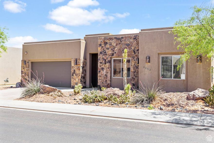 Welcome to the **Cactus Rose House**, This beautiful property comes fully furnished ready to convert it into your own private getaway. With five spacious bedrooms and four full baths, this home comfortably sleeps up to 22 guests-one of the few properties in the area equipped with a commercial sprinkler system, allowing for more than 10 occupants.  Located near the popular Sand Hollow State Park, the Cactus Rose House is the perfect base for adventure. Guests can enjoy discounted rates at the highly-rated championship golf course, and nearby ski, ATV, and side-by-side rentals. The home is just a short drive to Zion National Park, offering endless hiking and outdoor activities.  On-site amenities include three community pools, a hot tub, and a private hot tub at the house. Whether it's biking, hiking, or boating across the road at Sand Hollow State Park, this property offers an unparalleled vacation experience.